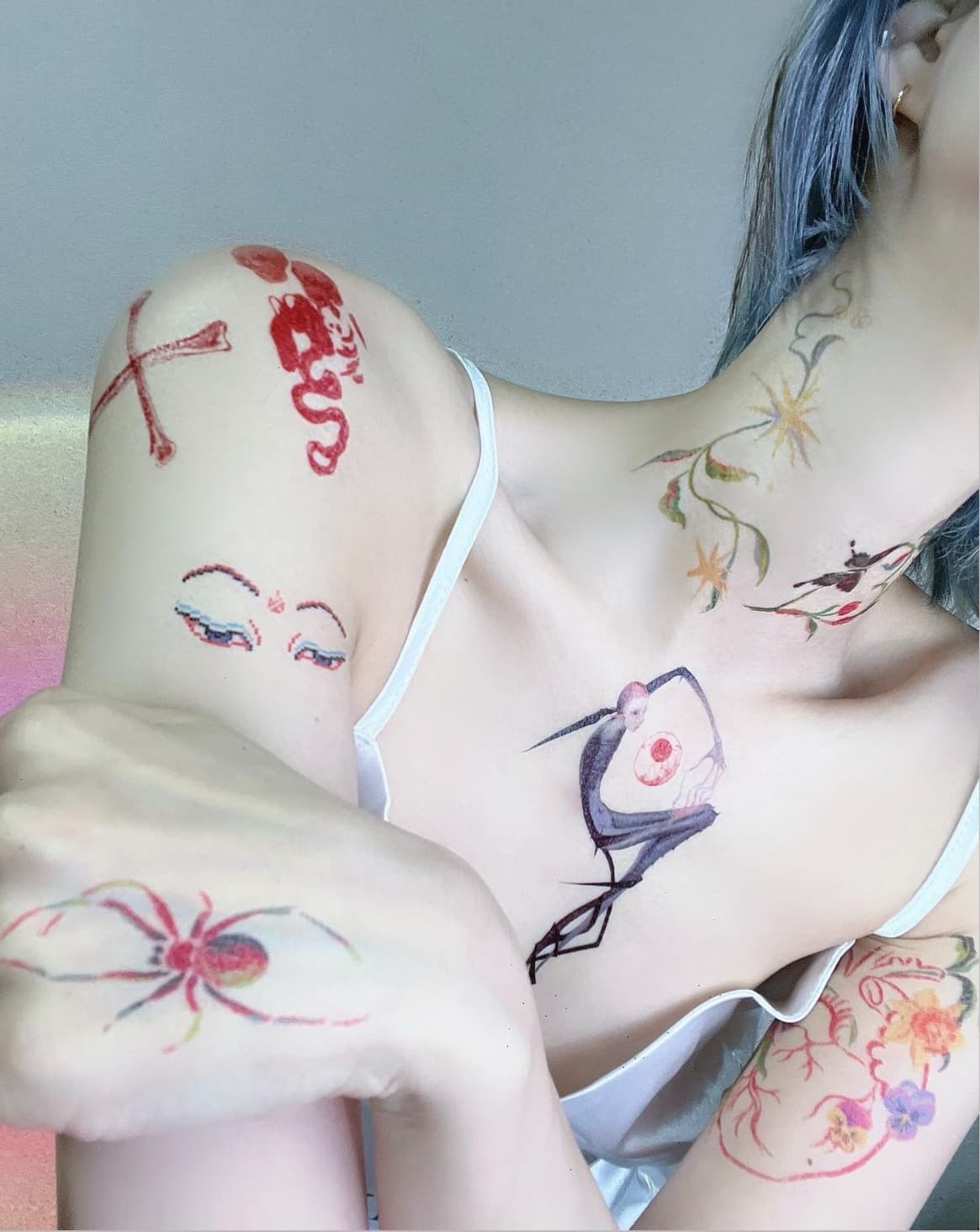 drawing - Heart from pagwa_tattoo [ID: TC0016]